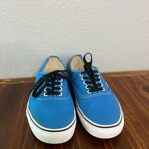 Vans Blue Canvas Sneakers for Men